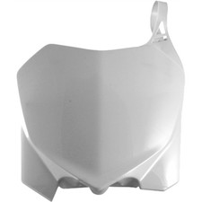 Acerbis Front Number Plate White 2141850002