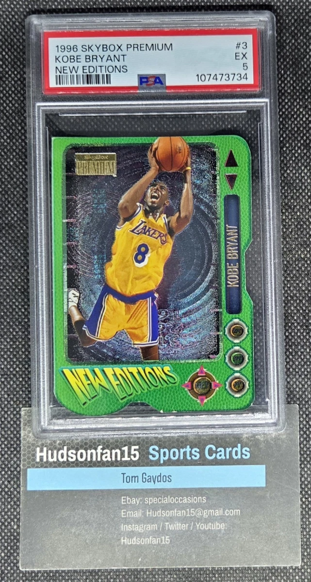 SkyBox Kobe Bryant Basketball Rookie Sports Trading Cards