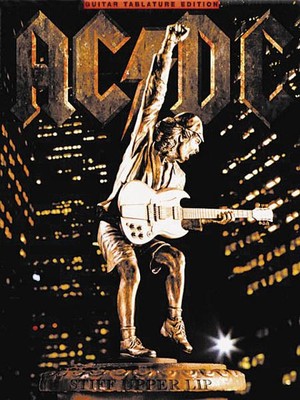 AC/DC Stiff Upper Lip Guitar Tab Metal Sheet Music 12 Rock Songs Book