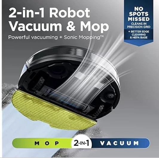 Shark Matrix Plus 2-in-1 Robot Vacuum & Mop with Self-Empty Base UR2650WS