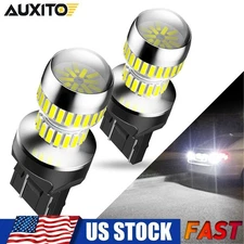 AUXITO 7443 7440 LED Reverse Backup Light Bulbs White Parking DRL Lamp 1-5 Pairs