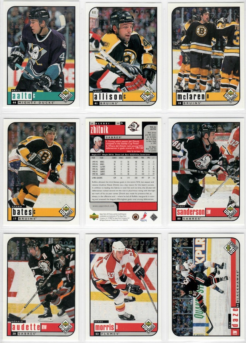 * 1998-99 UD Choice - Choice Reserve [You Pick/Choose your cards]