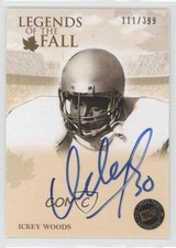 2011 Press Pass Legends of the Fall Signatures /399 Ickey Woods #LOF-IW Auto 0t3