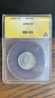1905-P Liberty Nickel — photo from another recent sale