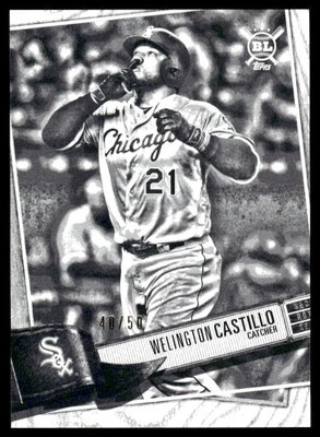 2019 Topps Big League #139 Welington Castillo Artist Rendition #/50