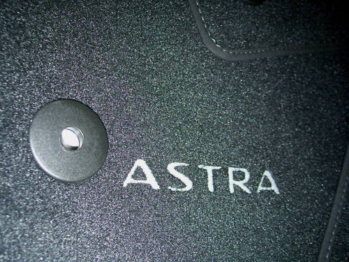 Fußmatten Astra-J Velour Premium schwarz 1723060 NEU