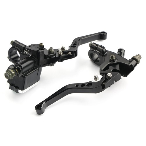 Ensemble universel 7/8'' embrayage de frein moto maître cylindre levier réservoir paire - Photo 7 sur 9