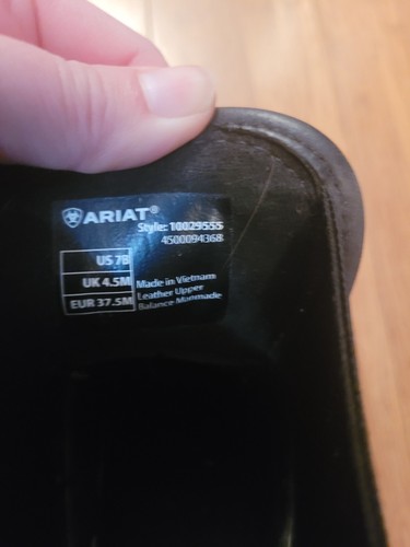 ariat waterproof ankle boot - Picture 4 of 4