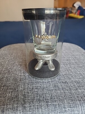 Luxor ''Tee Shot'' Clear Shot Glass 