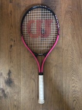 Wilson Titanium Soft Shock 3 Energy 110 Tennis Racquet 4 3/8 Grip Pink