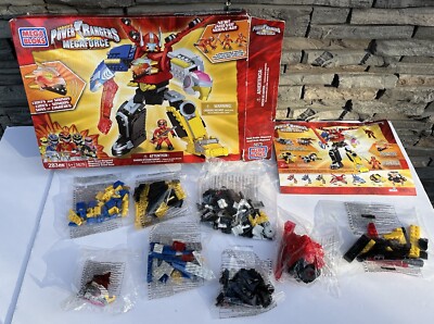 Mega Bloks Power Rangers Mega Force Gosei Great Megazord #5875 Some Bags Sealed