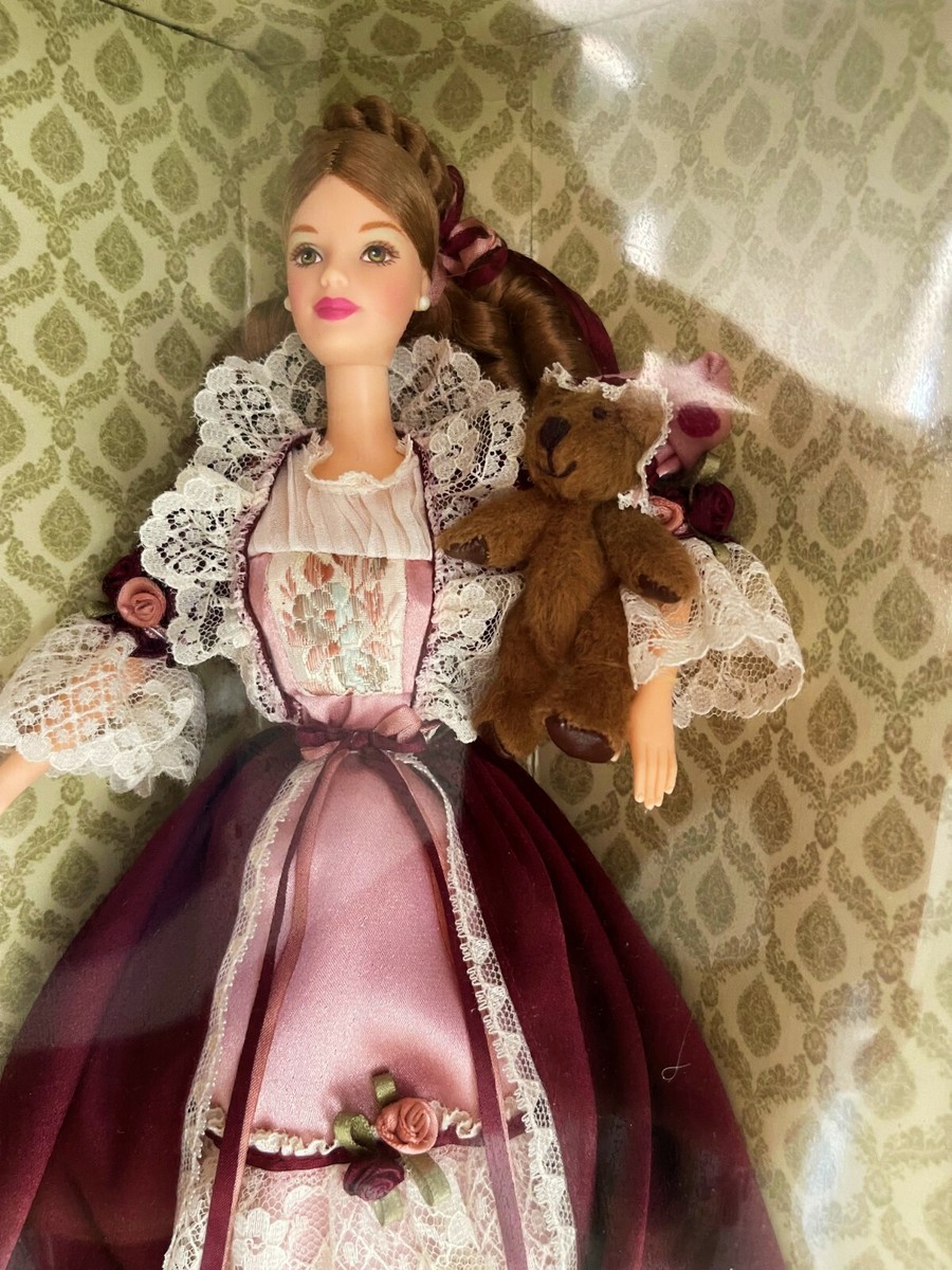 Barbie Doll Victorian Barbie with Cedric Bear Collector Barbie Doll Victorian Barbie with Cedric Bear Collector