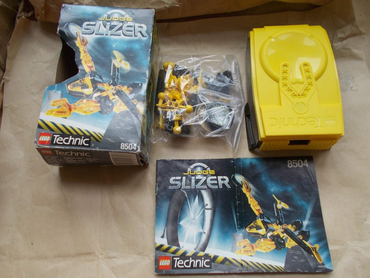 SET OF 8 LEGO SLIZERS BOXES TUBS & INS 8500 8501 8502 8503 8504