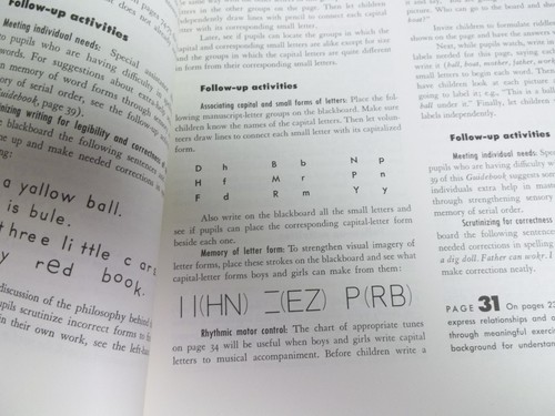 Vintage 1951 Dick & Jane "We Talk, Spell and Write" 1.2 Teacher's Edition - Picture 7 of 11