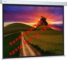 1:1 Projecta Proscreen Beamer Rolloleinwand 180 x 180 (173x173)cm 96" HDTV 4K