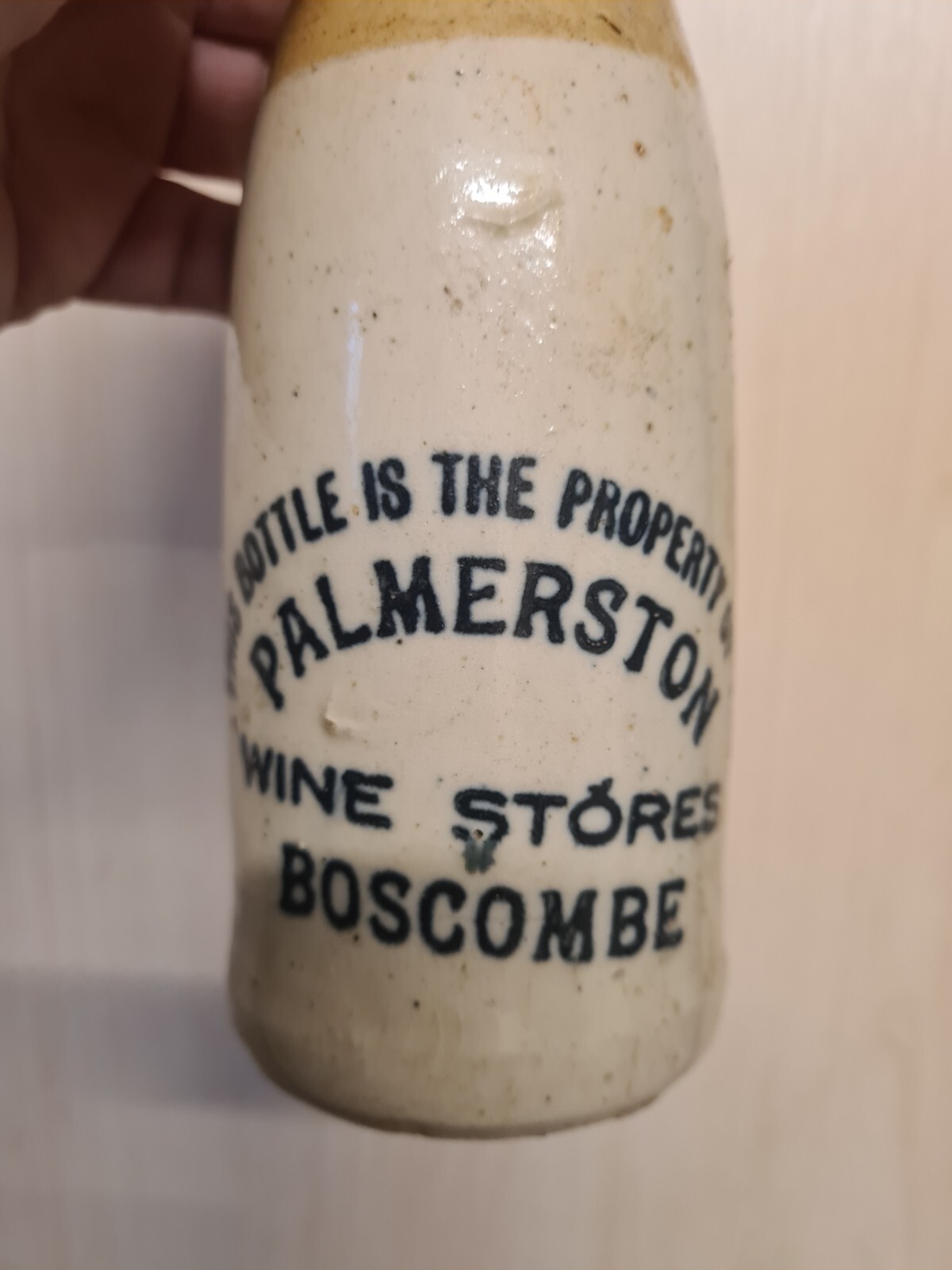 RARE, PALMERSTON WINE STORES DORSET BOTTLE. eBay