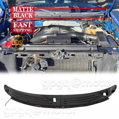 For Ford F150 09-14 Left & Right Windshield Wiper Cowl Panel Grille Set w/ Seals