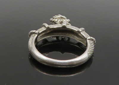 RIP RIN様 JUDITH RIPKA 925 Silver Vintage Topaz Love Heart Charm Band
