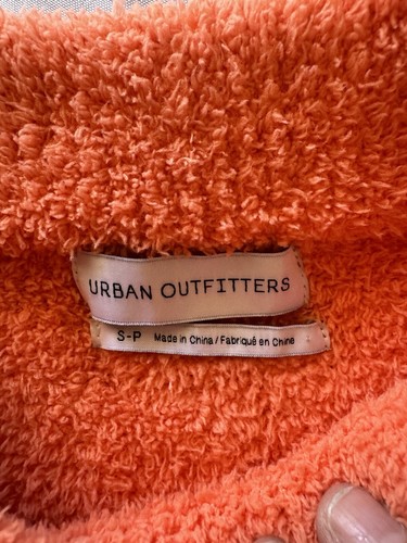 Urban Outfitter's Damen Fuzzy Croptop Pullover - Größe S-P - orange - gebraucht - Bild 2 von 6