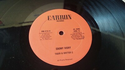 Tiger & Doctor C - Ebony Ivory