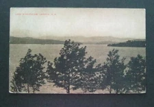 Lake Winnisquam Laconia NH Pub F W Woolworth Unreadable Postmark
