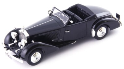 Modellauto 1:43 Rolls Royce Phantom II 1930 Schwarz Modellbau Automodell