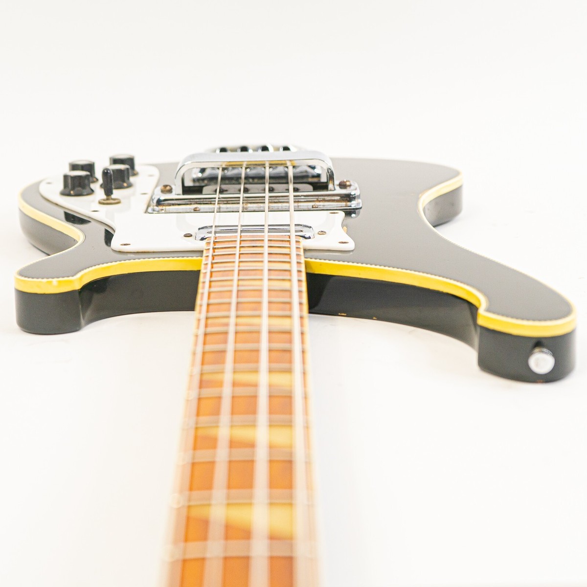 73 Rickenbacker 4001 Bass JetGlo w/ Checkerboard Binding 73 Rickenbacker 4001 Bass JetGlo w/ Checkerboard Binding