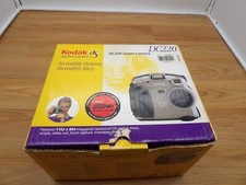Retro Kodak DC220 Zoom Digital Camera With Power cord, Manual New In Box 