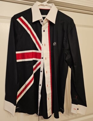 John Lennon Long Sleeve Button Up Shirt L