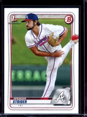 2020 1st Bowman Draft Paper ~ Spencer Strider ~ #BD-20 ~ Atlanta Braves
