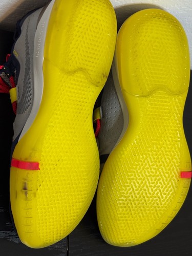 RARE Kobe AD Mamba Day Sail 2018 - Sz 8.5 Mens - Navy Blue Red Yellow - Picture 8 of 8