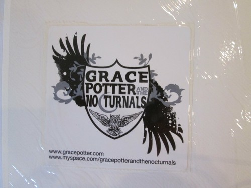 GRACE POTTER 3/12/2010 TICKET STUBS -- SET LIST -- STICKER -- SHOW BOO - Picture 3 of 5
