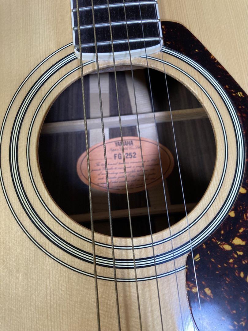 茅◎ YAMAHA アコースティックギター FG-252 ハードケース付き 茅◎ YAMAHA アコースティックギター FG-252 ハードケース付き