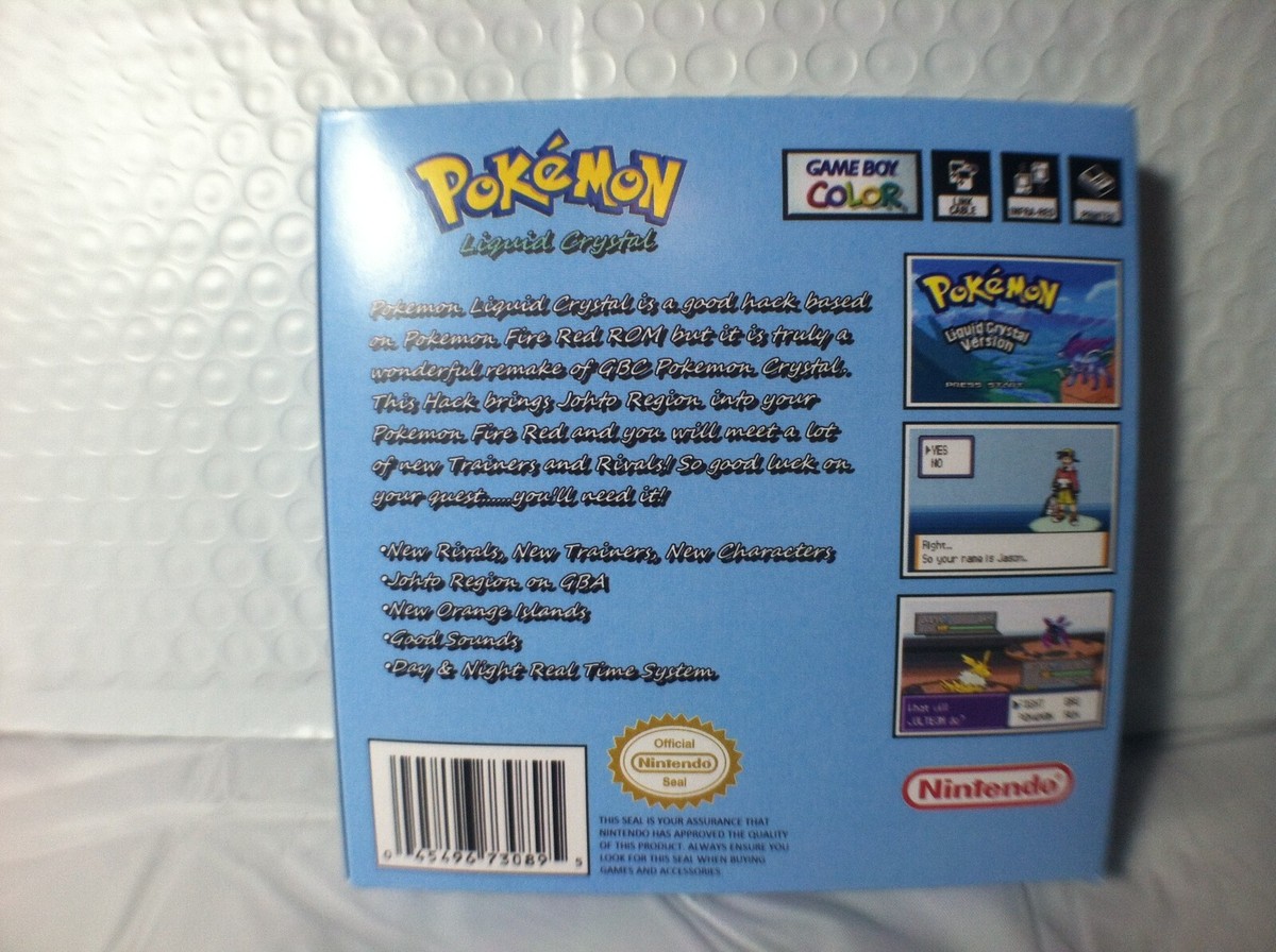 Gameboy Color Pokemon Crystal Ds Rom Rom Hacks Pokemon