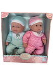 Berenguer Babies Twin Doll Set 2 My Sweet Love Lots to Cuddle 12” Soft Body