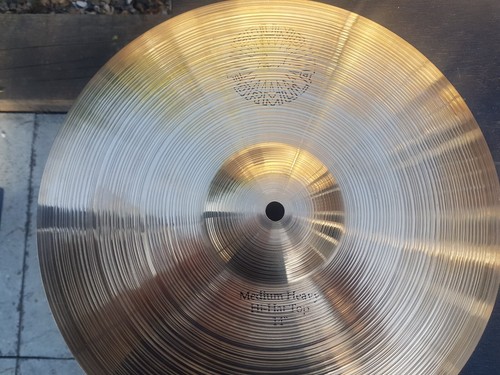 Paiste Sound Formula 14" Hi Hats Sun Logo - Picture 4 of 10