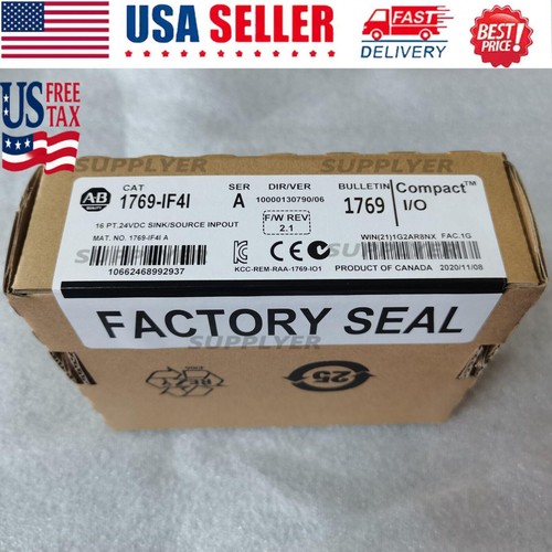 Allen Bradley 1769-IF4I SER A Compact I/O Analog Input Module US Free Tax