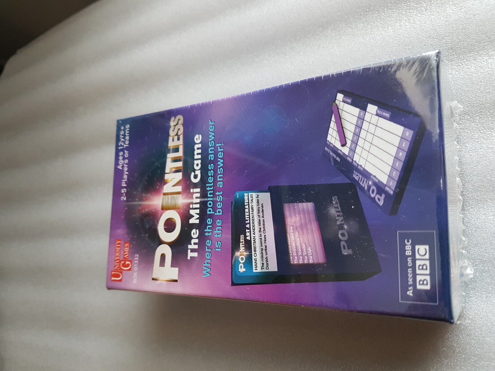 POINTLESS The Mini Game (Brand New) As Seen In BBC Tv  2010 University Gamed