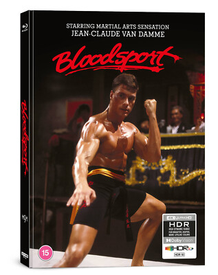 Bloodsport (4K UHD + Blu-ray Mediabook) Cover A - Brand New & Sealed