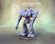 BTech Scale - Rifleman proxy mech (retro style)