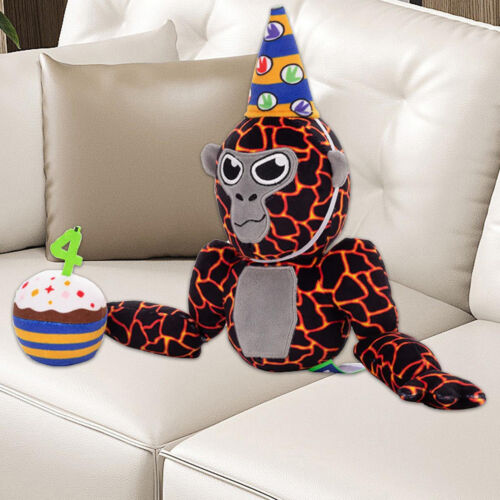 New 25cm Gorilla Tag Plush Toy Surprise Birthday Gift Boy Girl Home Decor Toy - Picture 9 of 12