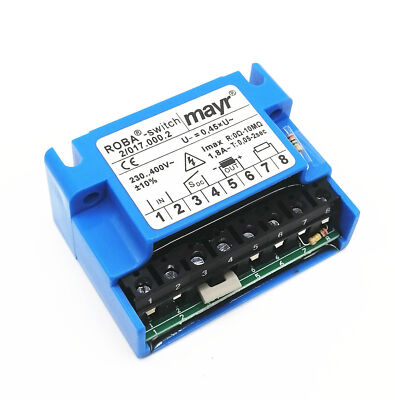 1 pc. New Mayr ROBA -switch 2/017.000.2 230..400V~ 1.8A- 10MΩ Brake Rectifier-