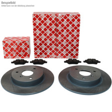 FEBI BREMSSCHEIBEN + BELÄGE VORNE für RENAULT TRAFIC II Bus OPEL 3899718