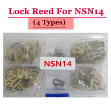 Placa de lengüeta de cerradura de coche NSN14 200 un. para kits de reparación de cerradura de puerta de coche Nissan