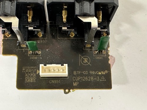 Marantz SR7010 Receiver Height 1 Left Right Speaker Jack Banana Plug Output PCB - Picture 3 of 4