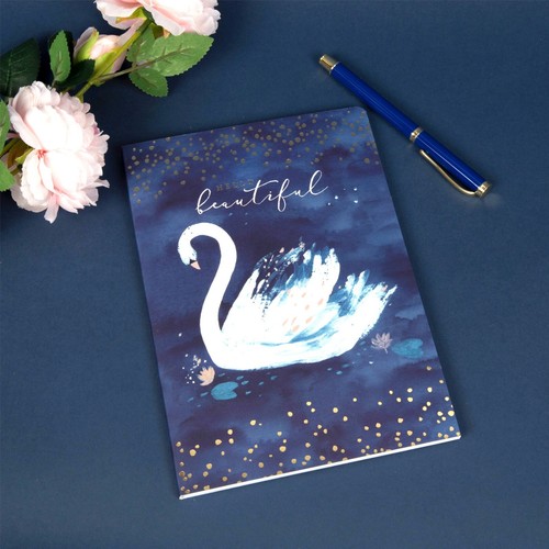 Hola Hermoso Bloc de Notas y Bolígrafo Flamenco Set de Regalo para Mujer Azul - Imagen 2 de 3