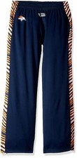 Zubaz NFL Men's Denver Broncos Zebra Accent NFL Stadium Pants