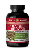 chia seed weight loss - CHIA SEED OIL 2000MG - natural source of omega-3 1B