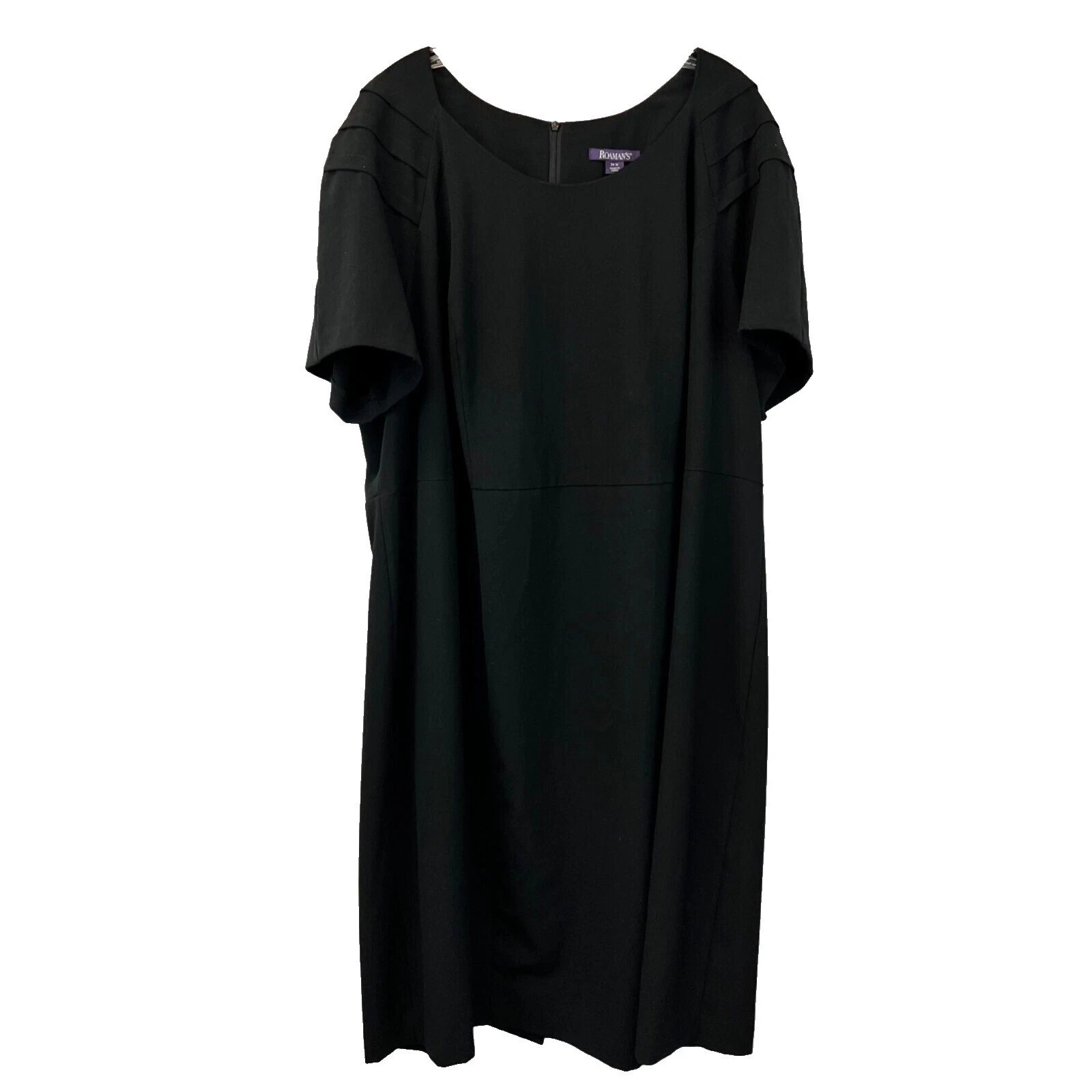 Roaman's Short Sleeve Women's Midi