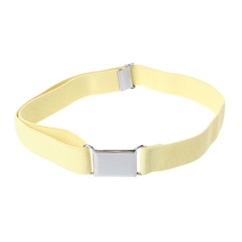Children Kids Solid Color Unisex Canvas Belts Boys Girls Elastic Belt Adjustable - Picture 6 of 12